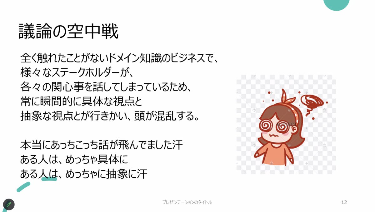 techdmeetup's tweet photo. (話の噛み合わないあの感じのことだ)
#techdmeetup
#TechDLT https://t.co/jDmoQhNEIN