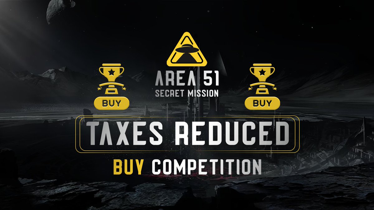 AREA51_Arbitrum's tweet photo. 🛸The Earthlings of Area 51's Community Have Spoken!🛸

At a whopping 62% of the vote (runner up being 15%) $AREA51 token's tax will be lowered to 5/5 Buy/Sell @ 11am UTC!

We appreciate every Earthling that participated👽

So what's beaming down from the mothership next?
(1/3) https://t.co/RMYHpIk5aY
