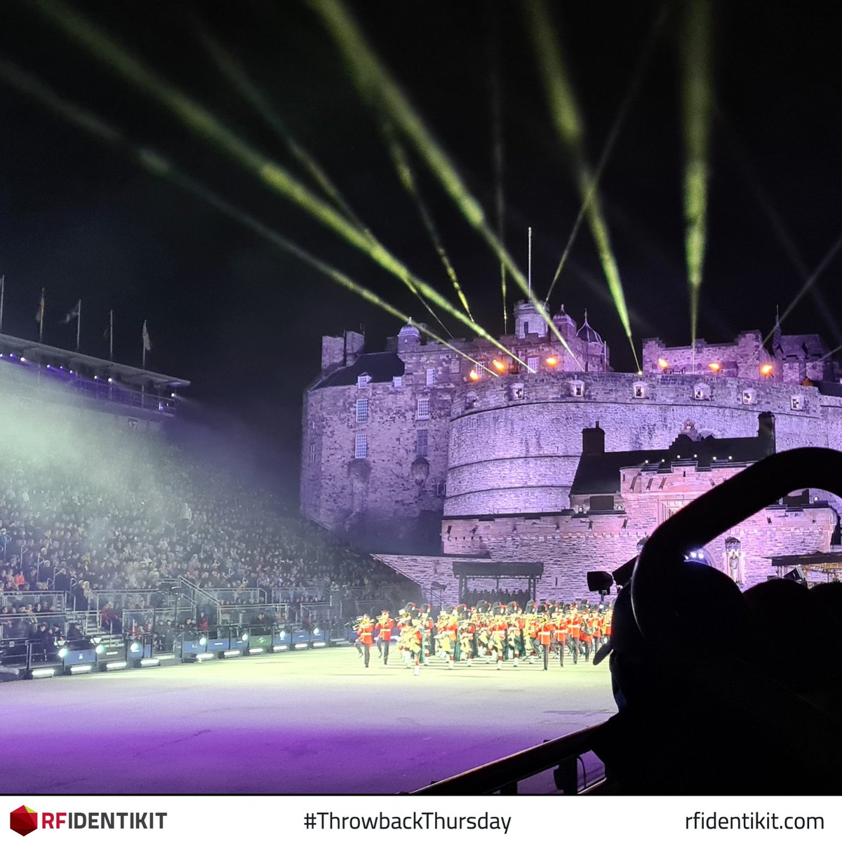 RFIDentikit's tweet photo. #ThrowbackThursday to the 2022 Royal Edinburgh Military Tattoo providing staff and performer accreditation management and access control scanning.

#eventprofs #eventpros #eventtech #events #accesscontrol #rfid #scanning #accreditation #eventmanagement #technology #RFIDentikit https://t.co/WMVCCXo0cf