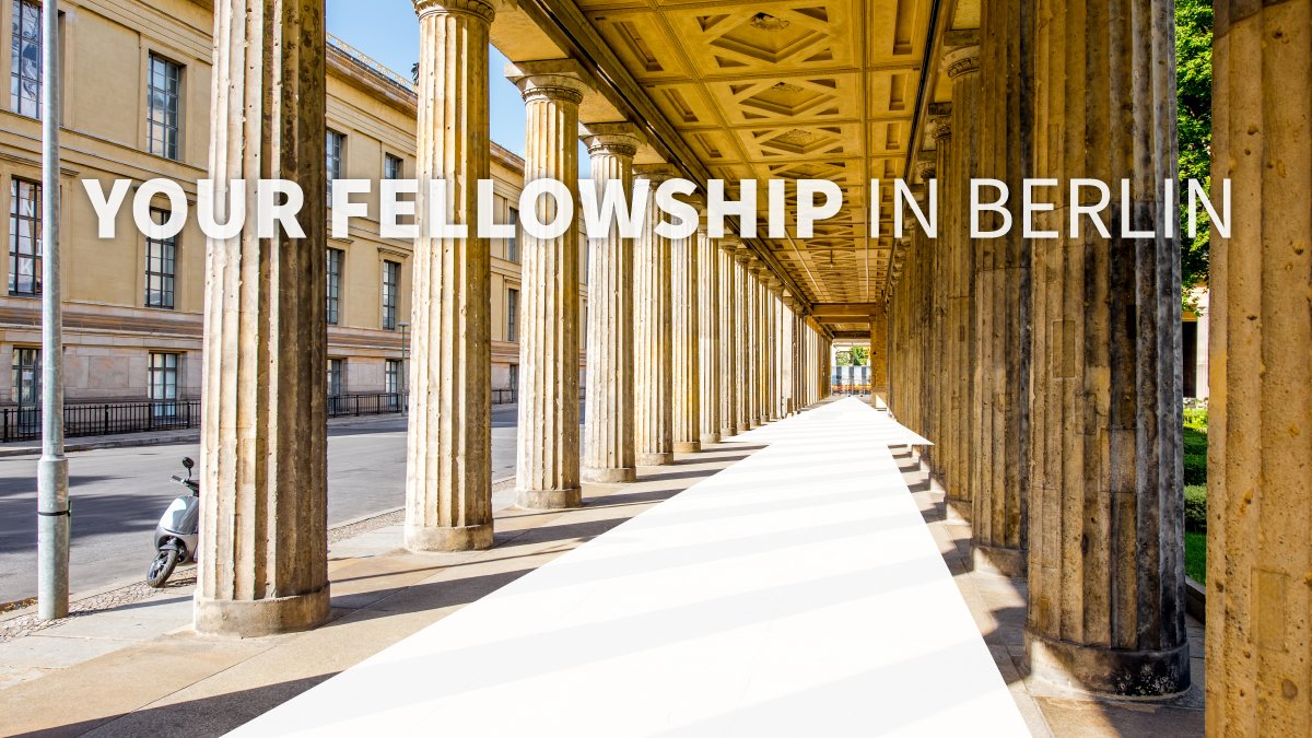 AntikeKolleg's tweet photo. ++Call for application+++
Das Berliner Antike-Kolleg schreibt #Fellowships für Gastwissenschaftler:innen aus den #Altertumswissenschaften für einen Zeitraum von bis zu sechs Monaten aus. 
👉Alle Infos unter: https://t.co/ePQ0Yc2VAx
Wir freuen uns auf Ihre Bewerbung! https://t.co/qml2y4ousl