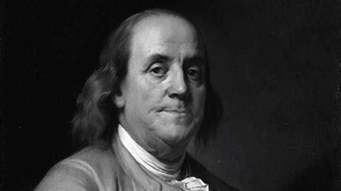 coherence_e's tweet photo. « Un peuple prêt à sacrifier un peu de liberté pour un peu de sécurité, ne mérite ni l'une ni l'autre, et finit par perdre les deux. »
Benjamin Franklin https://t.co/BvViRqwhML
