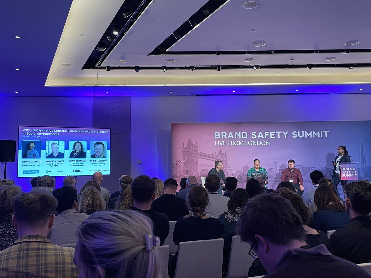 tag_today's tweet photo. Weโre at @614groupโs #BrandSafetySummit in London ๐ฌ๐ง
Whatโs going to be covered? #Transparency #BrandSafety #antipiracy #AI #Audio #DEI & more!
Make sure you stay tuned for TAGโs session โWeโre Not Done Yet. Demonetising Piracyโ at 15:05 GMT!
#GlobalStandardsForLocalMarkets https://t.co/NOLZkgoAPR