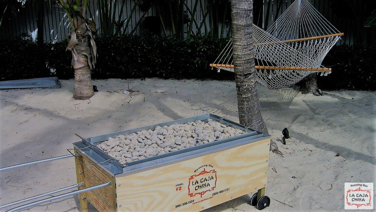 Live the ultimate beach vacation in your backyard, roasting up-some deliciousness in a caja china while relaxing in the hammock between coconut trees! 

#lacajachinabbqgrills #hotelandresorts #beachweding #beachvibes #roastedgoodness #cajachinarockstar