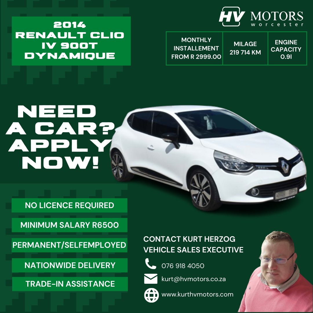 Need a Car? Find out now if you qualify for financing!! #kurthvmotors
It takes 5min to fill out the application on your phone. 

         ⬇️ APPLY HERE ⬇️
➡️ rb.gy/erzmgz ⬅️
                 ⬆️⬆️

Contact me on 0769184050
kurthvmotors.com