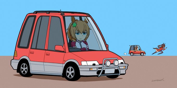 「2人の女性 車」のTwitter画像/イラスト(新着)｜5ページ目