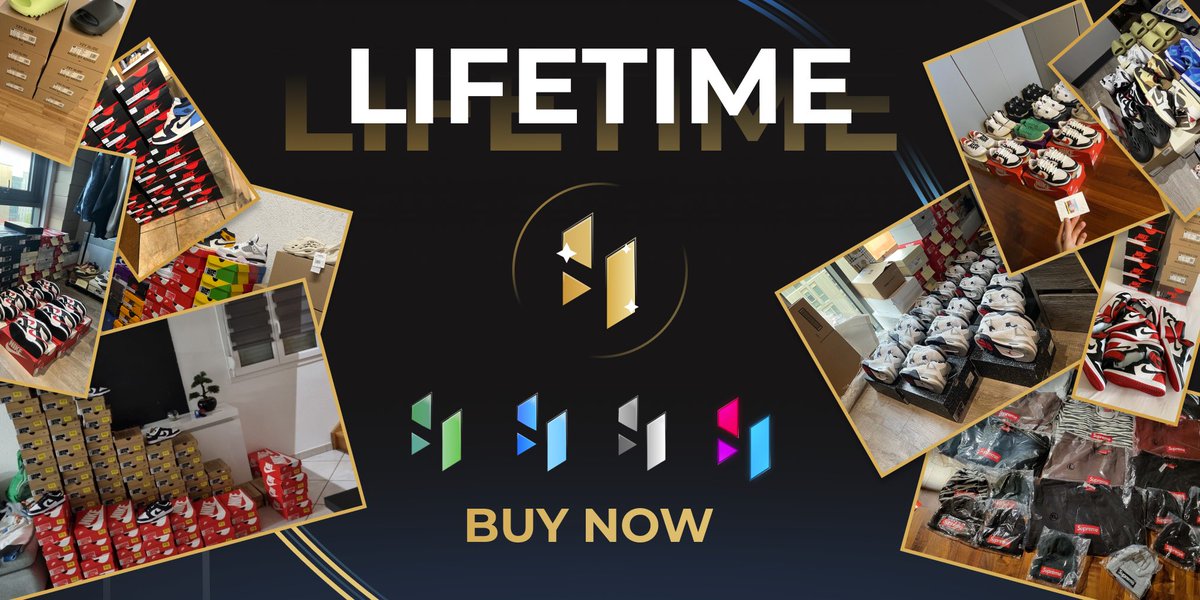 💥LIFETIME OFFER

In order to finance new custom monitors and modules for our cookgroup and bots, we are doing a once in a lifetime offer for lifetime memberships for our services! 

Single Product Lifetime Membership: 125€
Bundle Lifetime Membership: 200€

DM us to buy 📬