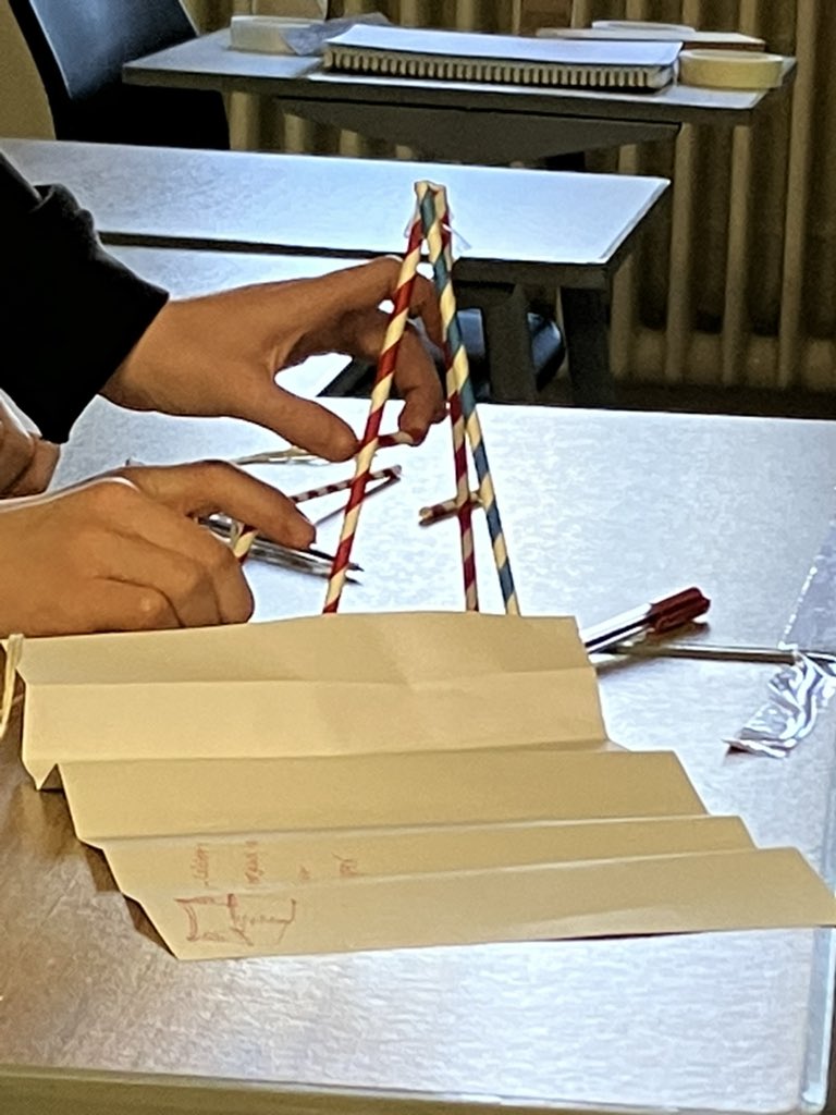 ForresScience's tweet image. First session with Rachel from @ssencommunity learning about Civil Engineering and building towers @SmartSTEMs @UHIMoray “Nothing is impossible”