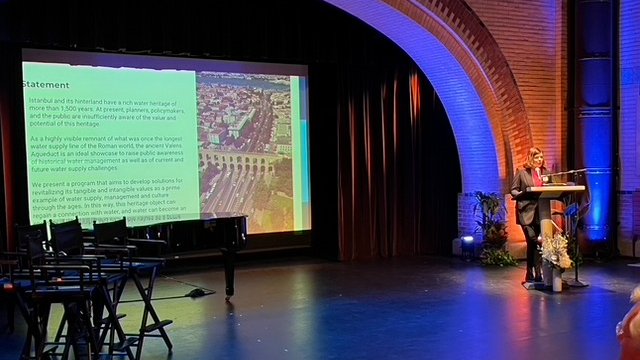 Congratulations to Mariëtte Verhoeven, who presented our joint project on the revitalization of the ancient Valens Aqueduct in Istanbul at the UN Water Conference 2023 side event 'Water and Heritage: Connecting Past, Present and Future' on March 20, 2023. 
#UNWaterConference