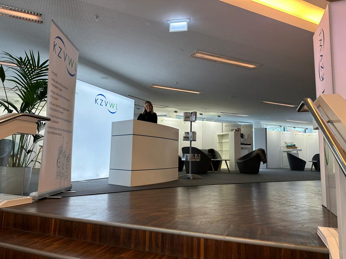 KZVWL und ZIS GmbH sind natürlich auch beim #zahnärztetag in #gütersloh vertreten. Der Stand ist eingerichtet, wir freuen uns auf viele Besucher und persönliche Gespräche. 🙋‍♀️🙋🙋‍♂️ #kzvwl
