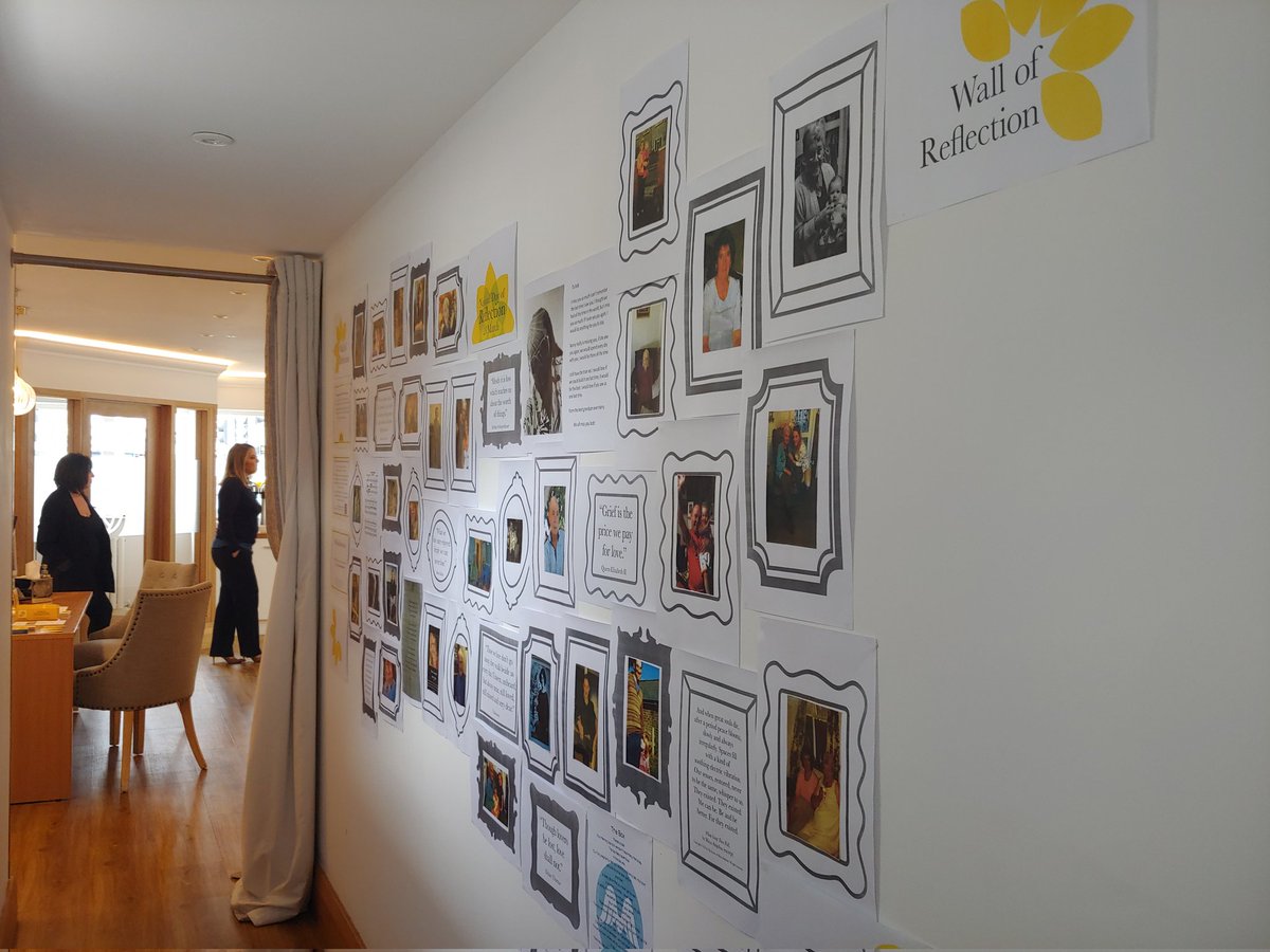 Today I've the pleasure of visiting <a href="/ColesFuneral/">Coles Funeral Dirs</a> in Birchgrove #Cardiff who are unveiling their #nationaldayofreflection #wallofreflection in partnership with <a href="/MarieCurieCymru/">Marie Curie Cymru</a> <a href="/mariecurieuk/">Marie Curie</a> thank you for your incredible support.