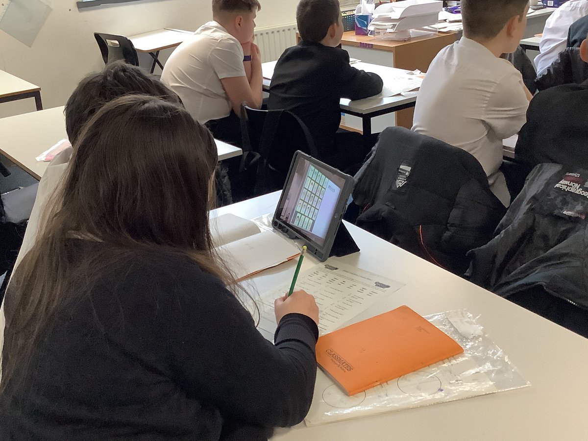 S1 consolidating their learning on fractions with a maths guess who game. Some great team work on display! <a href="/Boness_maths/">Bo'ness Maths</a>