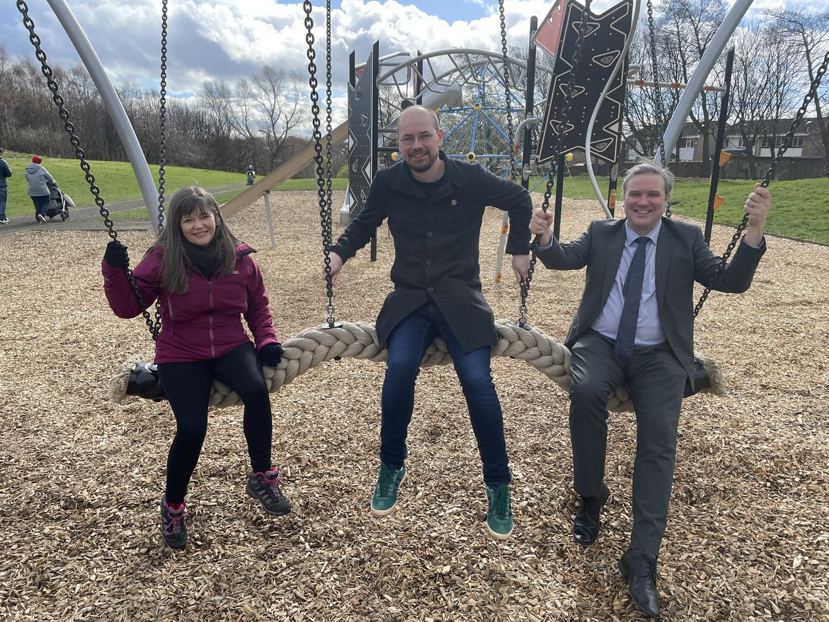 Danny Aston (@dastonsnp) on Twitter photo Great to meet ministers <a href="/haughey_clare/">Clare Haughey MSP</a> & <a href="/ThomasCArthur/">Tom Arthur</a> visiting the brilliant Figgate Park playpark which has benefitted from <a href="/scotgov/">Scottish Government</a>'s £60m investment in play equipment across Scotland.
Another excellent <a href="/theSNP/">The SNP</a> priority delivered, key for children's health & wellbeing 👏 Great to meet ministers <a href="/haughey_clare/">Clare Haughey MSP</a> & <a href="/ThomasCArthur/">Tom Arthur</a> visiting the brilliant Figgate Park playpark which has benefitted from <a href="/scotgov/">Scottish Government</a>'s £60m investment in play equipment across Scotland.
Another excellent <a href="/theSNP/">The SNP</a> priority delivered, key for children's health & wellbeing 👏