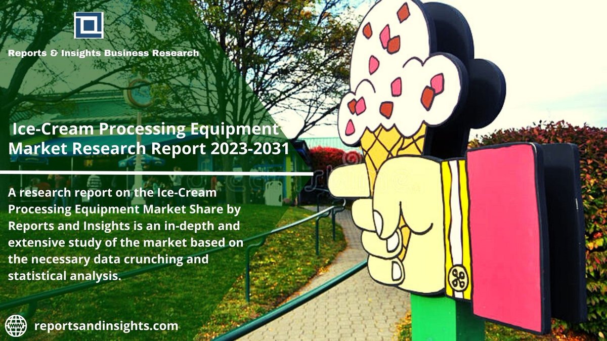 ellyseperry460's tweet image. Ice-Cream Processing Equipment Market Size 2023-2031: Latest Demand, Competitive Growth and Analysis, Global Revenue
Read More: bit.ly/3yXR2dy
#icecream #icecreamprocessing #icecreammarket #processingequipment #processing #processindustry #size #share #growth #forecast