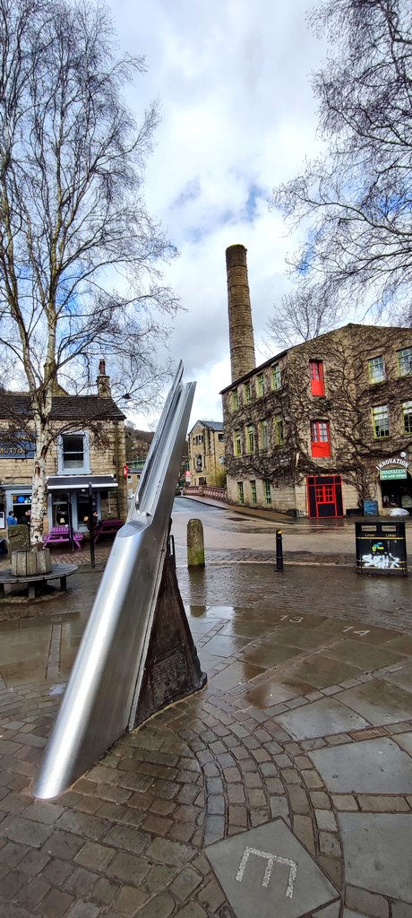 Firesnapper999's tweet photo. Arrival in #HebdenBridge... Another leg rest stop & #DecaffResus at #HebdenSarnies https://t.co/twXAuOLo6W
