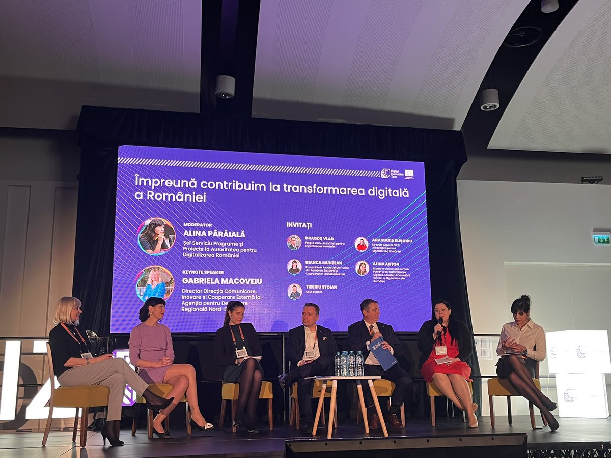 <a href="/DIZ_romania/">Digital Innovation Zone eDIH</a> great to be part of the Digital Transformation conference in Iasi #DIZ #DIH #DigitalTransformation <a href="/IPNunes/">IPN</a> <a href="/TransilvaniaDIH/">The European DIH in Transilvania</a> <a href="/tudelft/">TU Delft</a> <a href="/EUeic/">European Innovation Council</a>