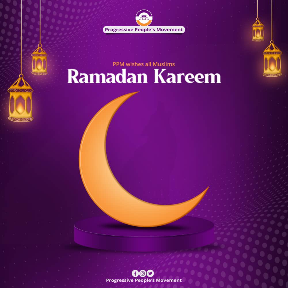 EfyaTomtom22's tweet image. The period of Ramadan presents an opportunity to enhance our spiritual awareness, and we aspire to utilize it to the fullest. PPM extends its warm wishes of a blessed Ramadan to all Muslims.  Remember, progress cannot be made without action
#PPM
#NoMovementNoProgress💜🤍🧡🔥🔥🔥