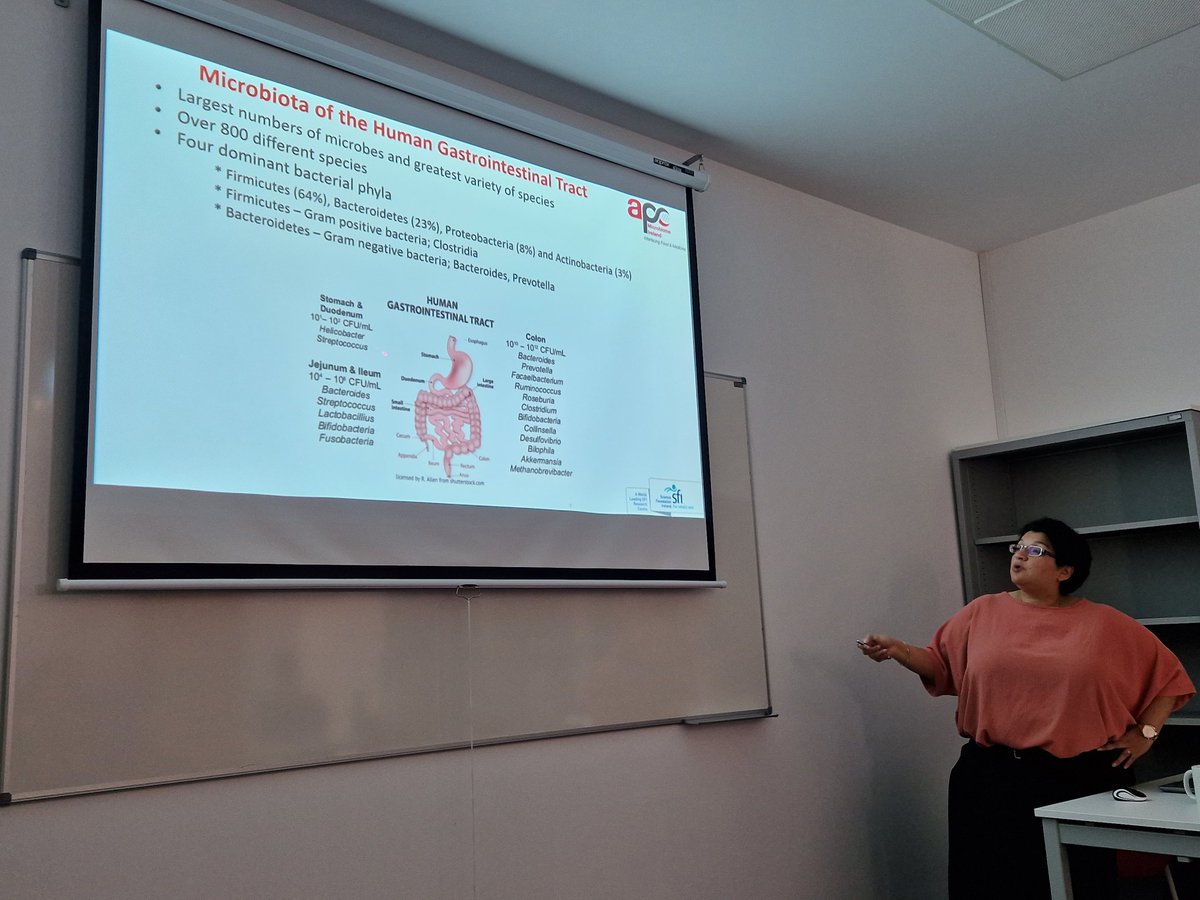 MANunezSanchez's tweet photo. Delighted to hear @SilviaMelgarLab talking about her work at the @IMIB_RMurcia @Pharmabiotic https://t.co/PzErA4hqey