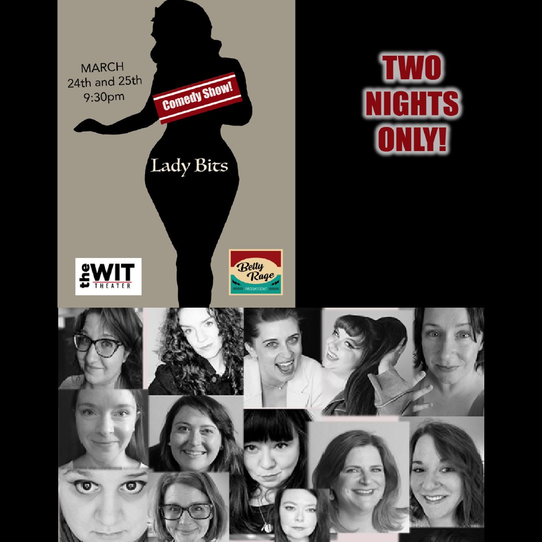 CSzIndy's tweet photo. TWO NIGHTS ONLY!!
Betty Rage Productions presents LADY BITS
13 hilarious women bring laughter and levity to women’s history month through a mix of improv, sketch comedy, and stand-up!
Tix available at:
https://t.co/JGAdxH0K8t
*
*
*
#CSzIndy #LadyBits https://t.co/K1im5Xfryp
