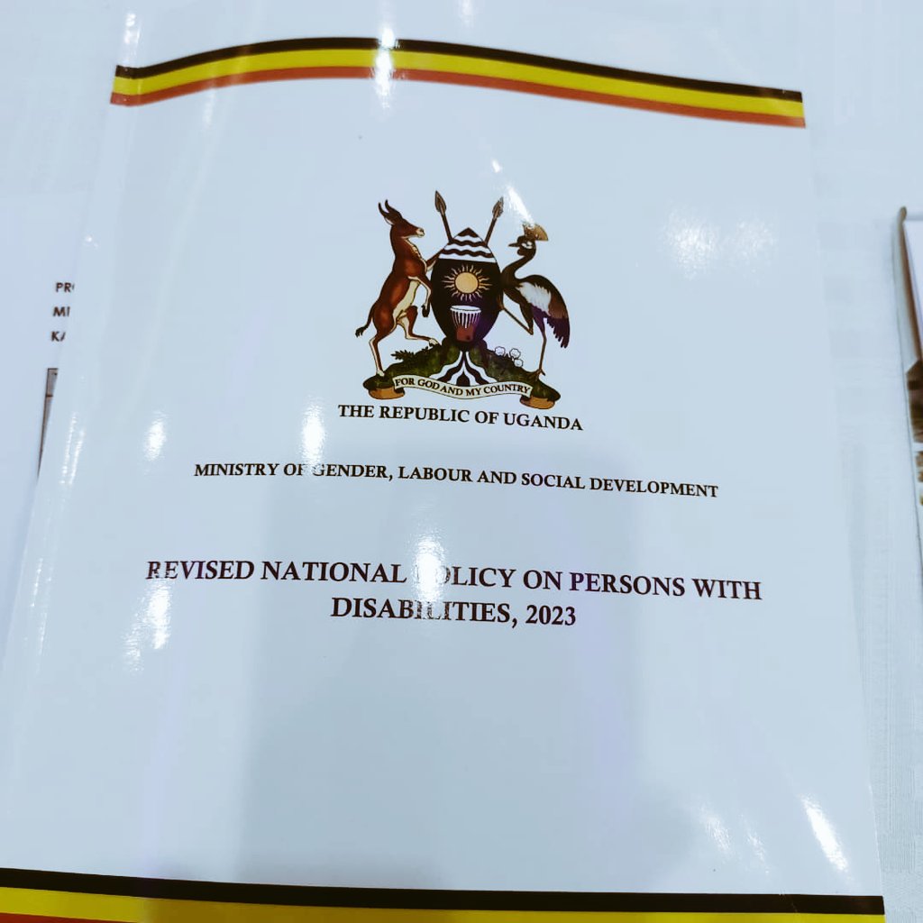 ASNU_UGANDA's tweet photo. ASNU is present for the ongoing Dissemination of the Revised National Policy on persons with Disability 2023.
Mama @ArachOrech is speaking advocating for ratification of the convention on cluster Munitions.
Present is also Mr. @AlexM_Remor .
#BanClusterMunitions
#SafeGrounds https://t.co/hHnIPXGh31