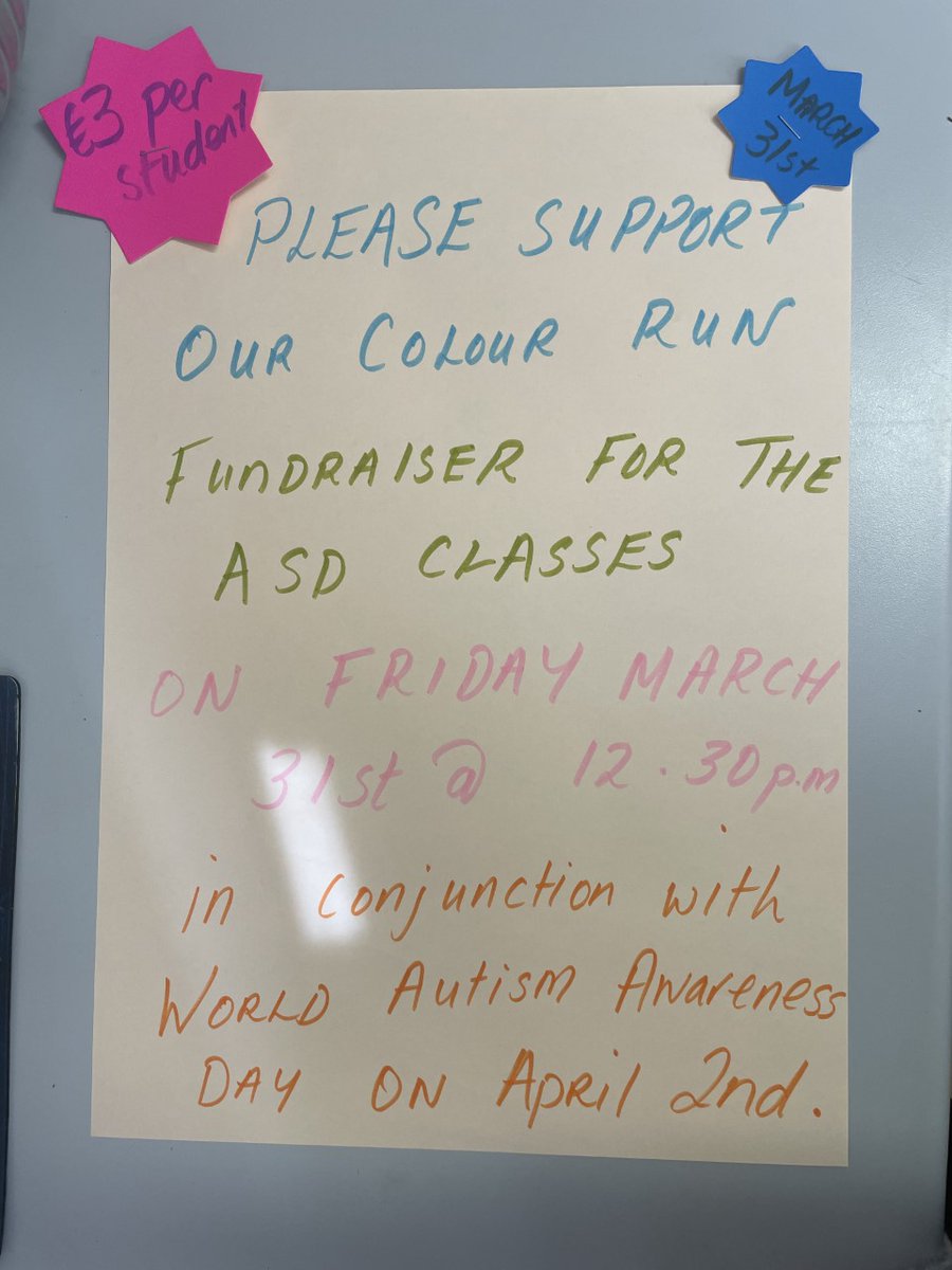 Nenagh College on Twitter "Nenagh College is hosting a Colour Run to