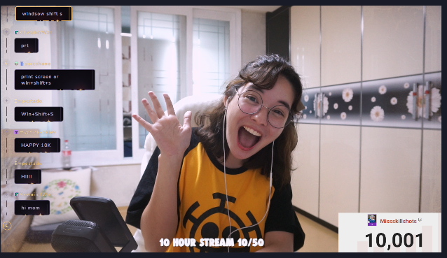 MissSkill's tweet photo. WE HIT 10K ON TWITCH!!!

I literally cannot believe this journey we've been on and I can't thank ya'll enough!! THANK YOU FOR YOUR SUPPORT! THANK YOU FOR YOUR KINDESS! THANK YOU FOR BEING YOU

Next stop Partner Express!! 🥰🥰🥰 https://t.co/x7FrJugI1f