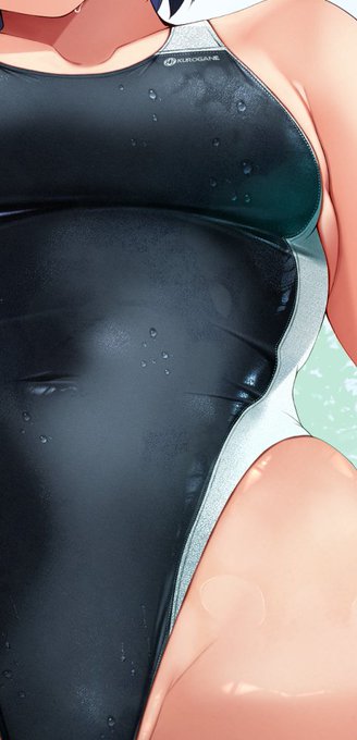 競泳水着後輩ちゃん途中(悪意のあるスクショ) 