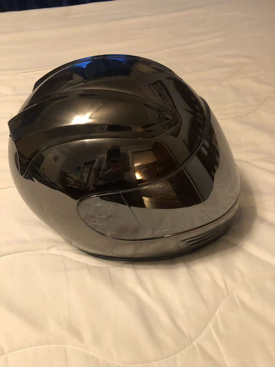 RuBBerStallion on Twitter: "For Sale - Pervy all chrome KBC wolf helmet