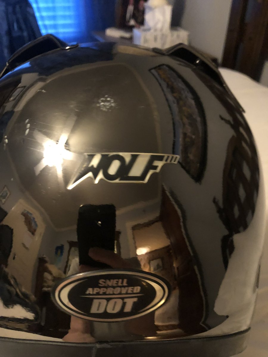 RuBBerStallion on Twitter: "For Sale - Pervy all chrome KBC wolf helmet