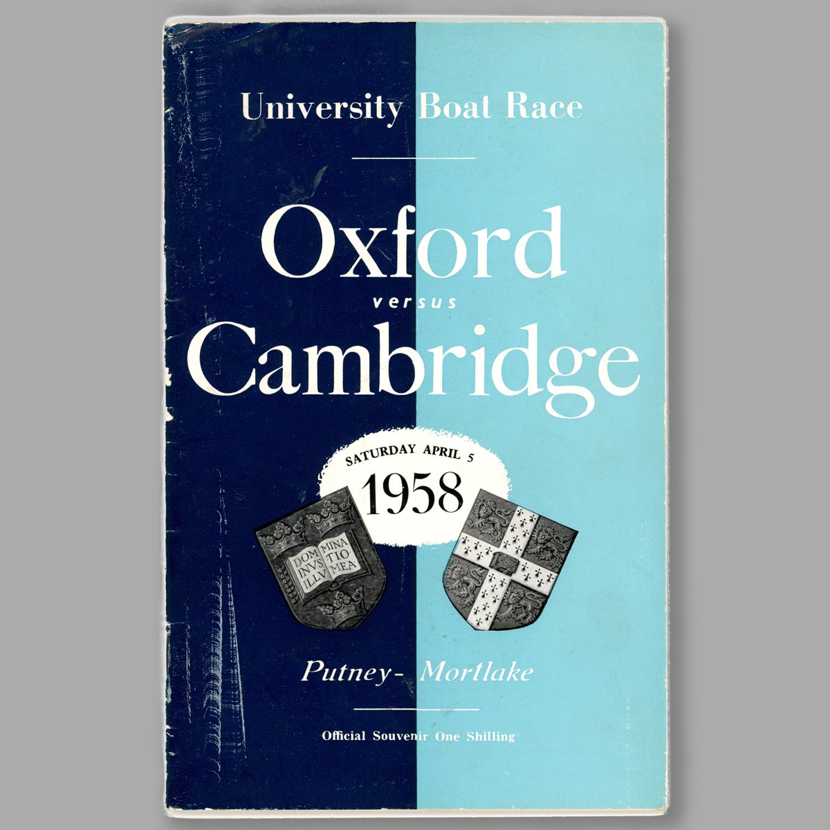 WorldRowing's tweet photo. ⏮ A #TBT in honour of @theboatrace coming up this weekend 💪

There are 6️⃣5️⃣ years between these two programmes! You can check out the 2023 Boat Race Programme online here: 
📰 https://t.co/7i7LyQpmRa https://t.co/sFGlNECl4j