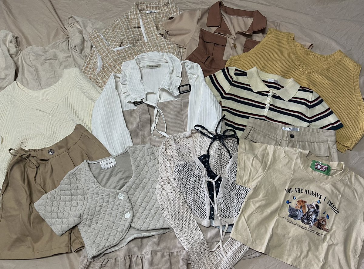 nonkoy09's tweet photo. 🧸 ส่งต่อเสื้อผ้ามีทุกแนวค่า 💐
ค่าส่ง เหมา 45฿ ไม่เกิน 5 ตัว 
-รี+ฟอลลด 5฿ ⚡️สุ่มส่งฟรี 1 คน⚡️
🧤 ลงวันอังคาร 28 / 18:30 น.

#เสื้อผ้ามือสองสภาพดี #ส่งต่อเสื้อผ้ามือสอง #เสื้อผ้า #ส่งต่อ #เสื้อผ้ามือสอง #เสื้อผ้ามือสองราคาถูก #โล๊ะตู้  #โล๊ะตู้เสื้อผ้า #ส่งต่อเสื้อผ้า https://t.co/cmzFpNAjYj