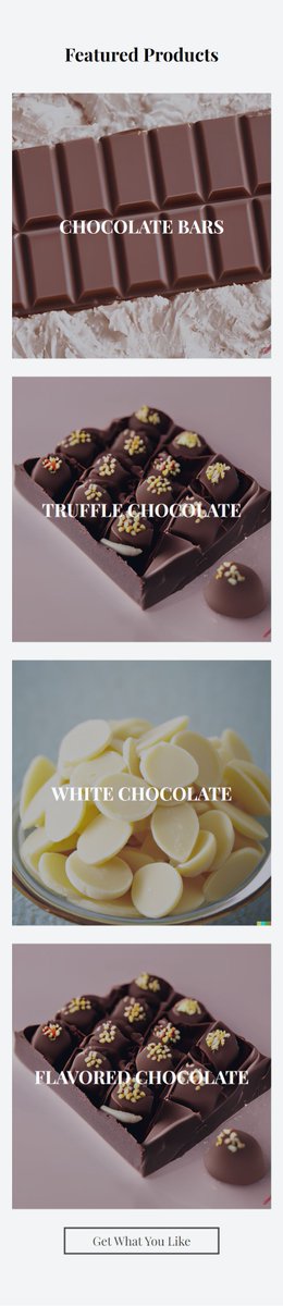 CodeTiffanyL's tweet image. #100DaysOfCode #100daysofcoding  Day64 completed. 
I am trying to build chocolate shop home page by Tailwind CSS. 
Currently, I just finished two parts of mobile layout. I was struggling to put background image on by Tailwind 😫