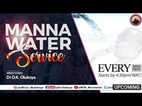 youtu.be/KyOJQYvMrjY Welcome to MFM MANNA WATER SERVICE 22-03-2023 MINISTERING: DR D. K. OLUKOYA (G.O MFM WORLDWIDE). Kindly like, subscribe, and share with your friends and family. God Bless you In Jesus' Name. Amen

mountainoffire.org
… ift.tt/l7tSL8w