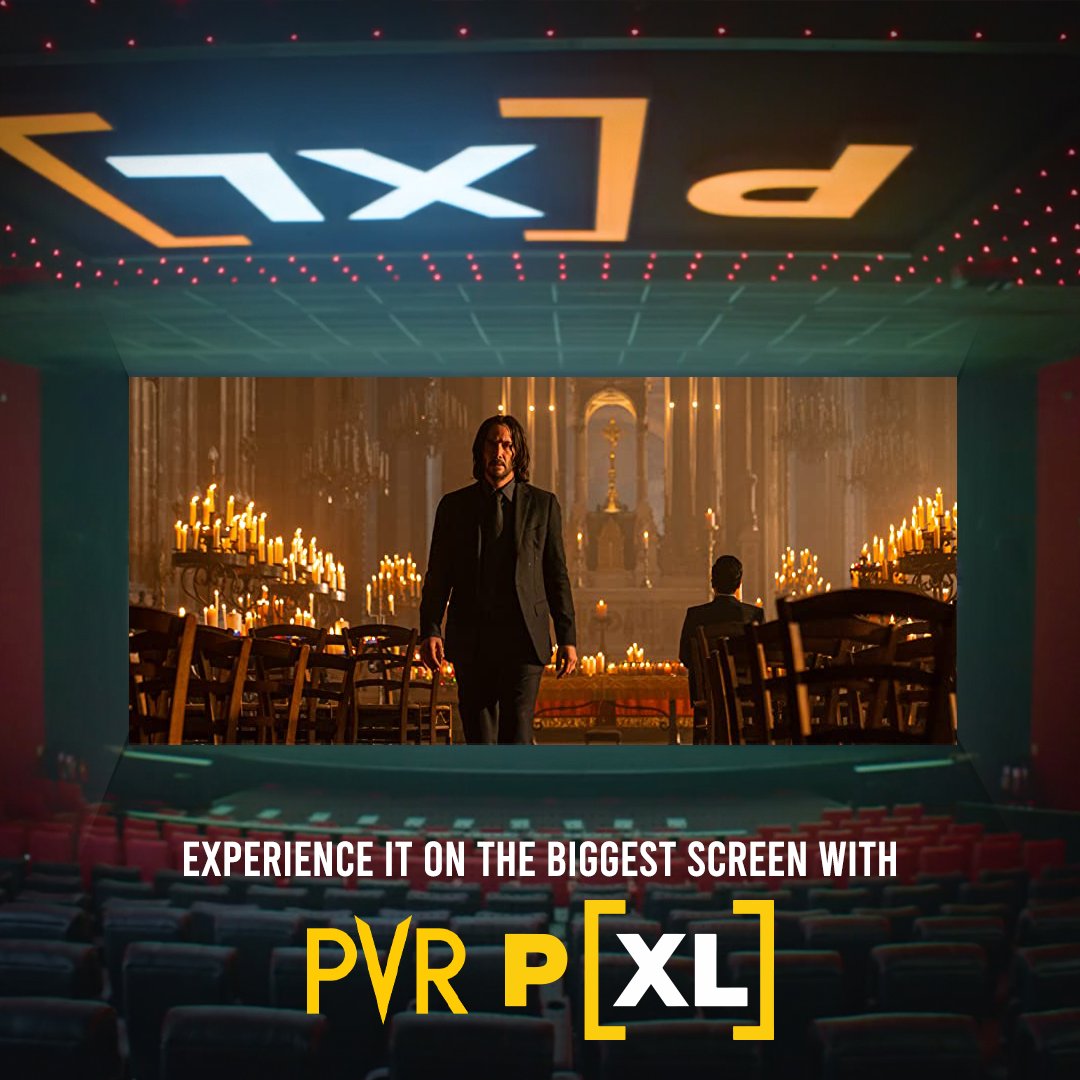 _PVRCinemas's tweet photo. #JohnWickChapter4 #KeanuReeves #DonnieYen #ScottAdkins #RinaSawayama #ShamierAnderson #DBOX #PVRICE #4DX #IMAX #PXL https://t.co/uB2N7R16vM