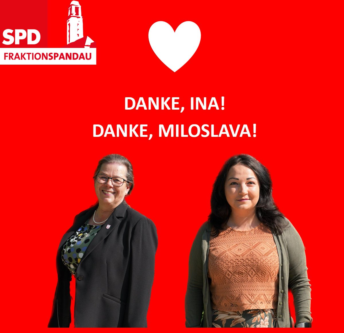 DANKE, INA! DANKE, MILOSLAVA!