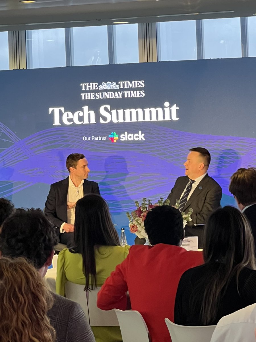 Brilliant and engaging talk from <a href="/VladimirLevykin/">Volodymyr Levykin</a> about the British co <a href="/Skyrora_Ltd/">Skyrora</a> launching rockets in space 🚀 #timestechsummit