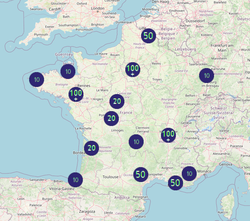 BorisMericskay's tweet photo. Le "Waze" des #Manifestations, un usage original de cartographie participative  en temps réel (suivi des cortèges, dangers, positions des forces de l'odre, photos...)
➡ https://t.co/kqTYS8DWP8 https://t.co/shS1WFKE9p