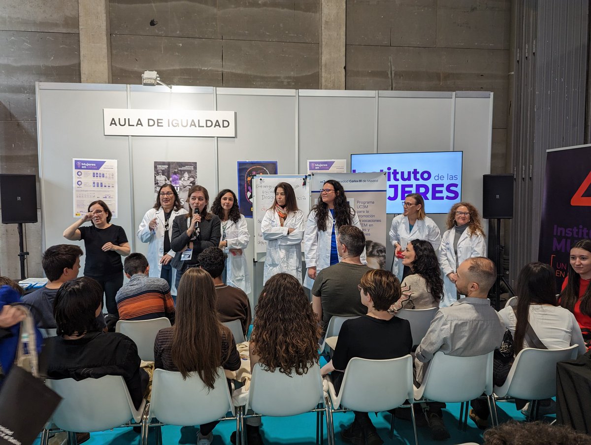 Seis #científicas e #ingenieras nos cuentan su experiencia y su vocación para inspirar a las nuevas generaciones. Por supuesto, la ciencia también es cosa de mujeres.
#AULA23 <a href="/FeriaAula/">AULA</a> <a href="/IgualdadGob/">Ministerio de Igualdad</a> @Unidad_Igualdad <a href="/educaciongob/">Ministerio de Educación, FP y Deportes</a> #ciencia #SemanadelaEducacion