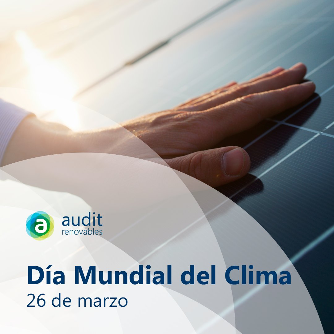 Hoy, 26 de marzo, es el Día Mundial del Clima, y en Audit Energía lo hacemos promoviendo la eficiencia energética y la reducción de las emisiones de CO₂ para cuidar del planeta y las personas. ♻️ 📲 Contáctanos en nuestro web, en el teléfono 972 21 55 50 o en nuestras oficinas