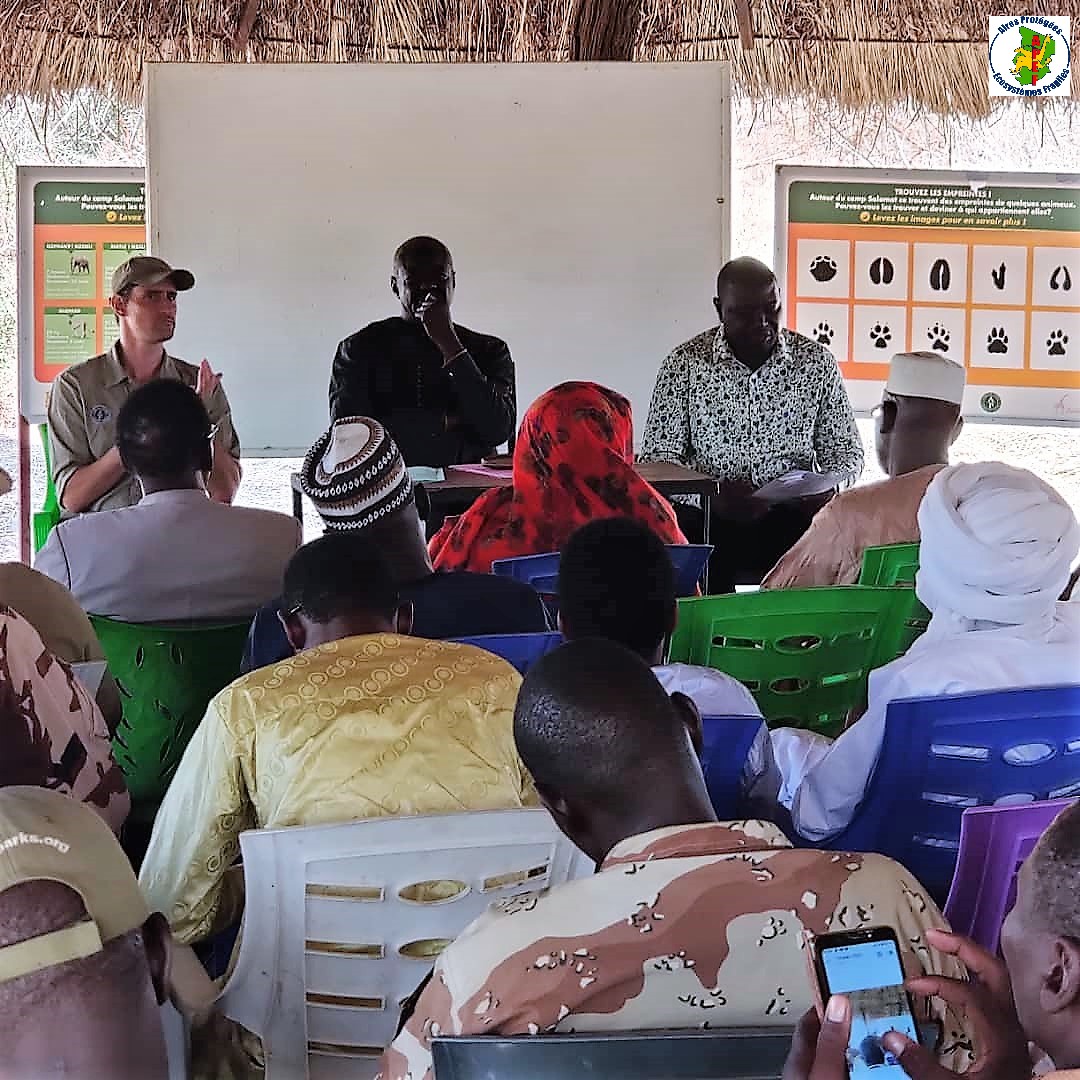 Atelier de formation sur le suivi judiciaire et autres problématiques connexes au bénéfice de l’ensemble des parties prenantes de la chaîne juridique.
Les autorités administratives de la Province sont valablement représentées!
<a href="/UEauTchad/">L'UE AU TCHAD 🇪🇺</a> <a href="/AfricanParks/">African Parks</a> <a href="/UICN_PACO/">UICN-PACO</a> <a href="/ecofac6/">ECOFAC6</a>
