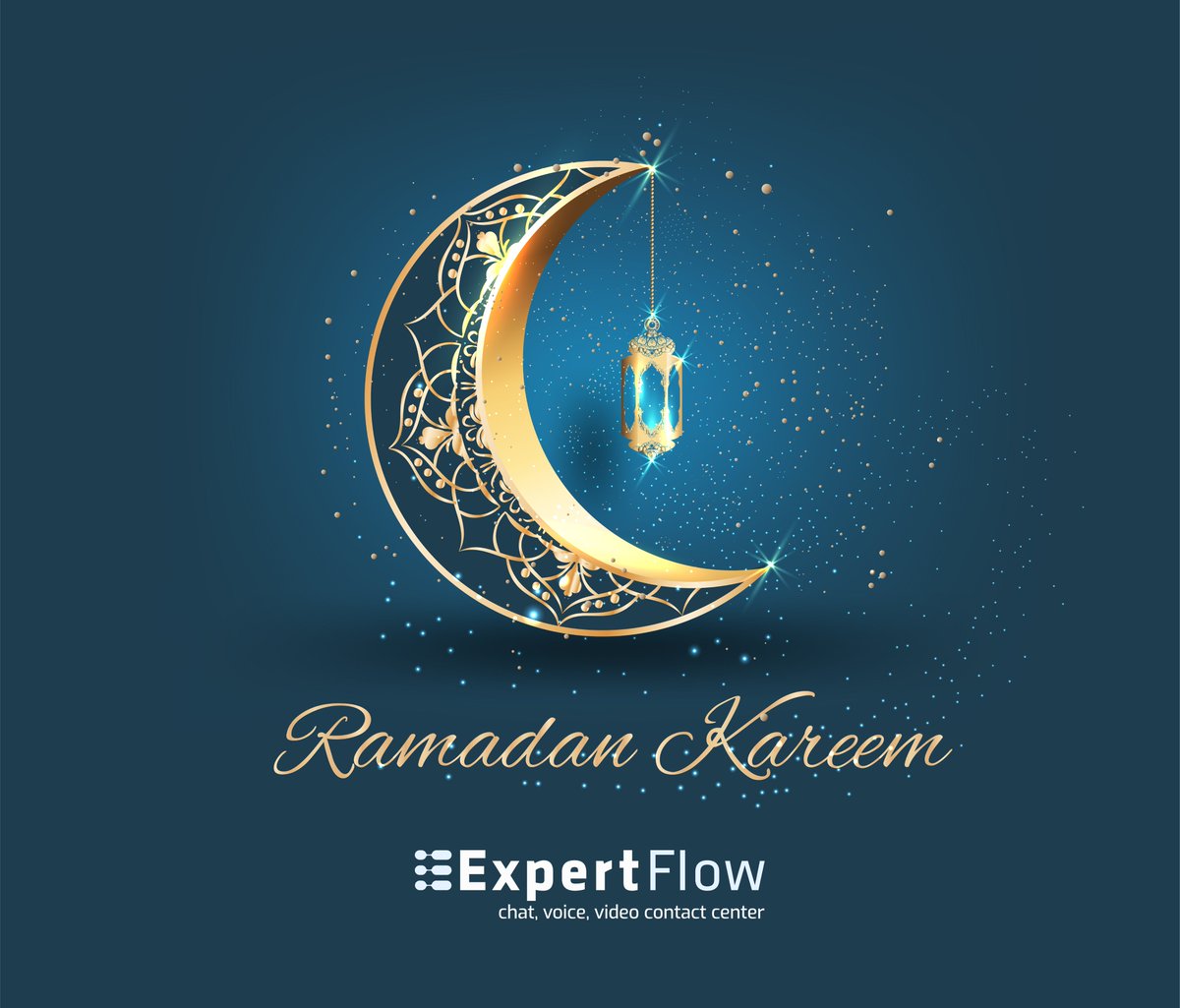 Expertflow's tweet image. Ramadan Kareem from all of us at #Expertflow!