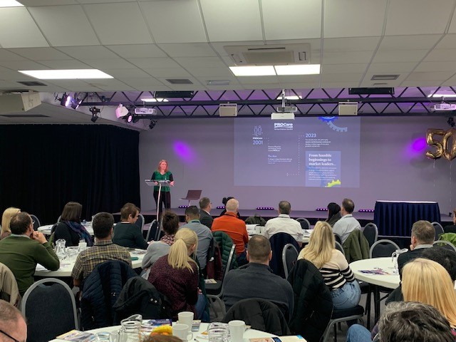 FoundationsHIA's tweet photo. Our 50th roadshow has started with a bang! We've enjoyed a great opening plenary session at the DFG Champions Roadshow in Manchester this morning, thanks to guest speakers Karen Owens @ProCare, Ray Rochester of @closomatuk and Terry Dawber @boltoncouncil #DFGChampions https://t.co/n0vH0VrA5q