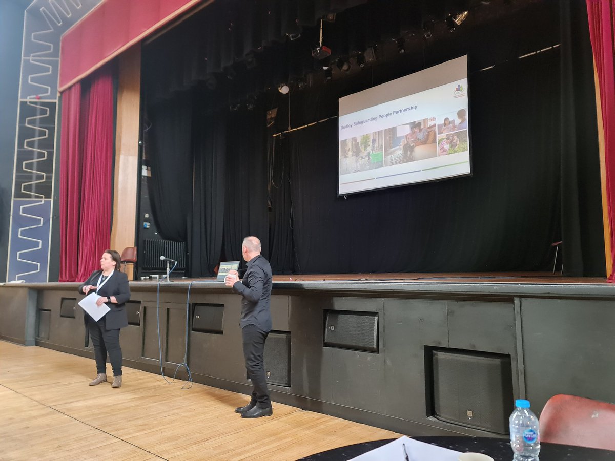 Sam, the #DSPP Business Manager is presenting at the <a href="/DudleyCVS/">Dudley CVS</a> safeguarding event this morning around the role of the Partnership