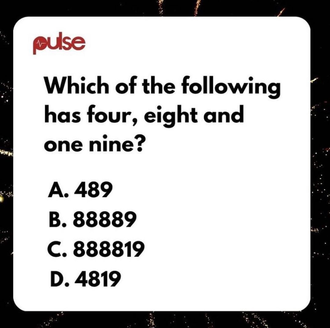 What's the correct answer? 👀