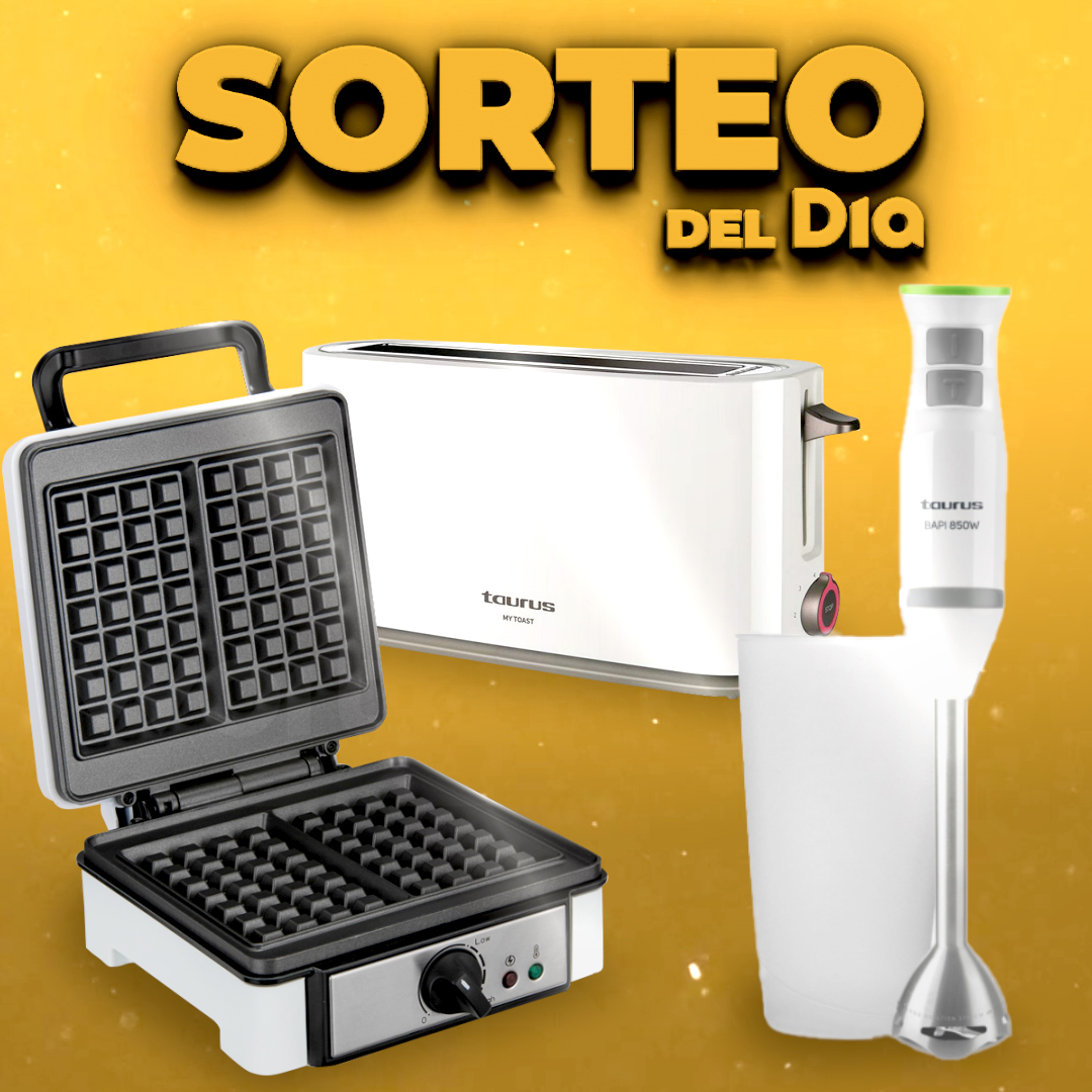 DIA_Esp's tweet photo. 🎁SORTEO🎁

Llévate esta pack de tostadora, batidora y gofrera que toda cocina necesita 😎

➡️Síguenos @dia_esp 
➡️Menciona a un amigx y usa el #SorteoDelDia.
➡️Like y RT

BBLL: https://t.co/6dhOQwQsz0 https://t.co/mqmyLMNKXB