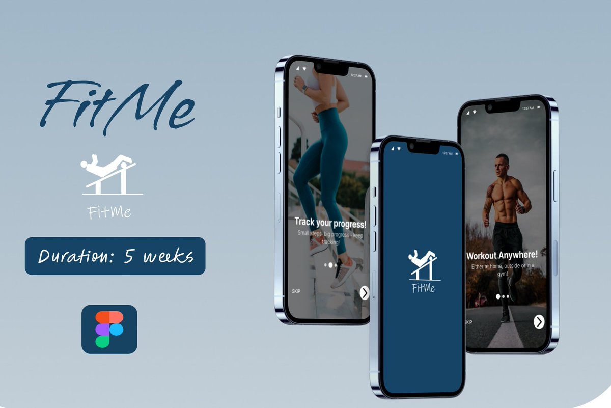 Introducing my latest fitness design - 'FitMe'! 🎨💪 Created with a focus on modern aesthetics and user experience, FitMe is designed to elevate your fitness journey. From sleek visual elements to intuitive navigation!
behance.net/gallery/165023… #fitnessdesign #FitMe #designthinking