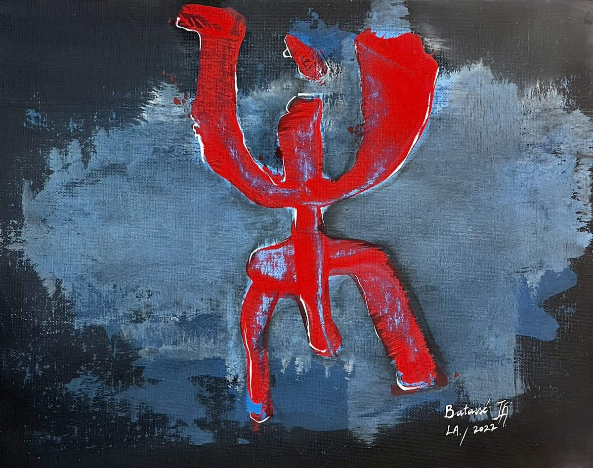 LE SCEAU DU TÉMOIN MALIEN LIBRE

Acrylique sur toile.
Collection Résistante