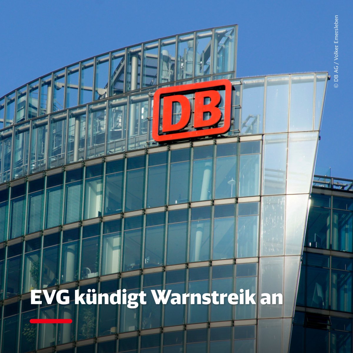Die Eisenbahn- und Verkehrsgewerkschaft #EVG hat für Montag, den 27.3., von 0 bis 24 Uhr einen #Warnstreik bei der Bahn angekündigt. Für die betroffenen Fahrgäste hat die DB umfangreiche Kulanzregelungen vorgesehen. Mehr Infos zum #EVGStreik: deutschebahn.com/de/presse/pres…