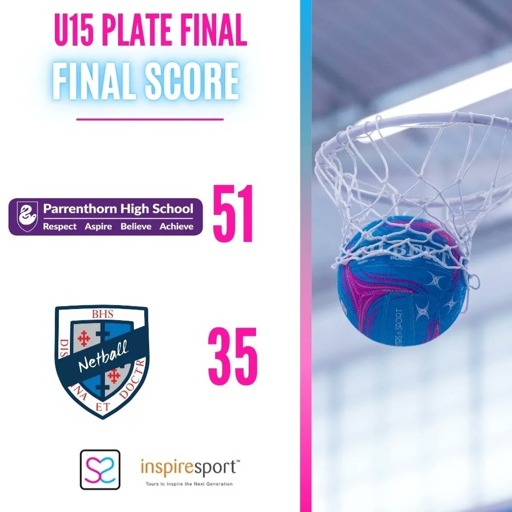 Parrenthorn's tweet photo. Well done to our U15 plate winners! We are so proud! #teamparrenthorn https://t.co/Ws12aq5Lm1