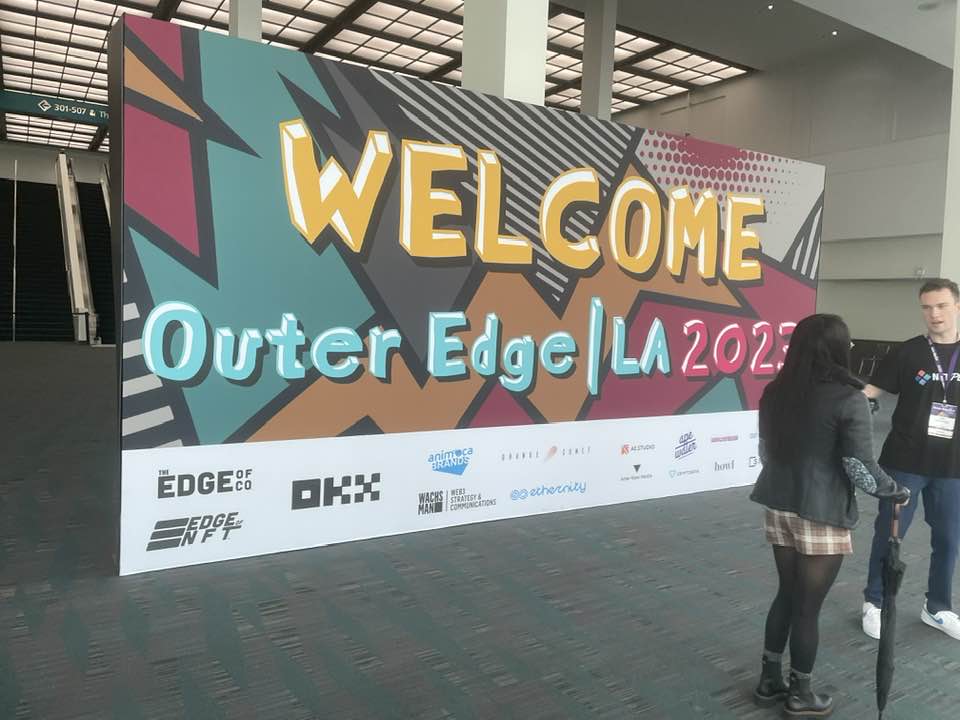 AgencySamba's tweet photo. Looking forward to seeing everyone at Outer Edege (formally NFT/LA) #NFTLA #conference #web3 #meetup https://t.co/SJBEP6KNHT