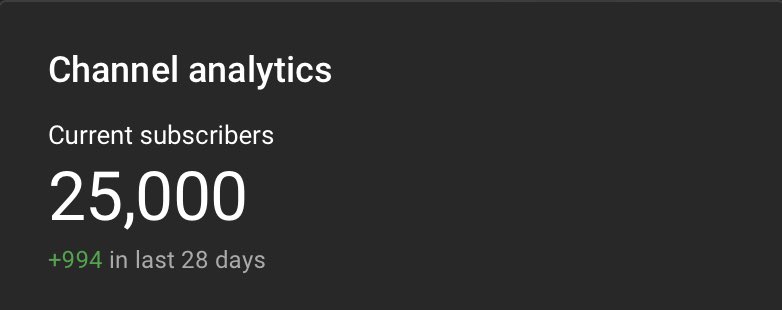 matthewTobrien's tweet image. 25k! YouTube is fun. Thanks everyone for subscribing. And if you aren’t subscribed, you should! #FinalCutPro #Filmmaking #AppleTech videos. And we can hang out when I livestream.